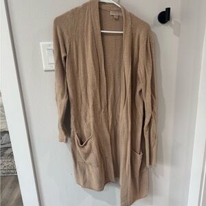 Barefoot Dreams Tan Women's Cardigan